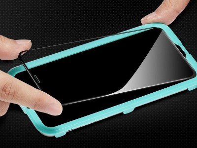 ESR Glass Shield  2.5D ochrann sklo pre Apple iPhone 11 / XR (ierne)