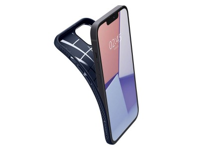Spigen Liquid Air (modr) - Luxusn ochrann kryt (obal) pro Apple iPhone 13
