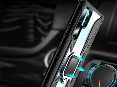 Fusion Ring X (modr) - Odoln kryt (obal) na Huawei P30 Pro