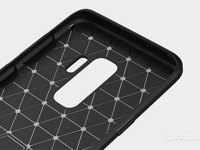 Fiber Armor Defender Black (ierny) - odoln ochrann kryt (obal) na Samsung Galaxy S9 Plus
