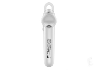 Baseus Wireless Earphone A01 White (biele) - Bluetooth Handsfree slchadlo s mikrofnom
