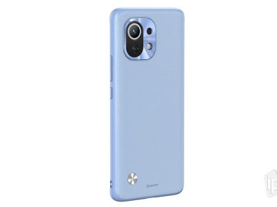Baseus Alloy Leather Case – Ochranný kryt s ochranou kamery pre Xiaomi Mi 11 (fialová)