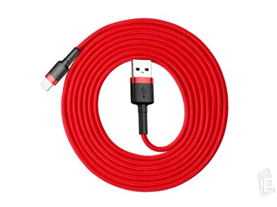 Baseus Cafule Cable Lightning 1.5A (�erven�) - Synchroniza�n� a nab�jac� k�bel pre Apple zariadenia (2m) **AKCIA!!