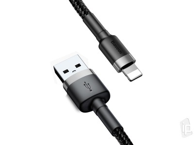 Baseus Cafule Cable (čierny) - Nabíjací a synchronizačný kábel USB-Lightning pre Apple zariadenia (1m) **AKCIA!!