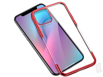 BASEUS Glitter Series Red (�erven�) - Ochrann� kryt (obal) na Apple iPhone 11 Pro **AKCIA!!