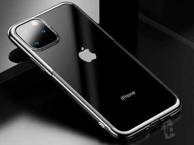 BASEUS Glitter Series Silver (strieborn) - Ochrann kryt (obal) na Apple iPhone 11 Pro Max **VPREDAJ!!