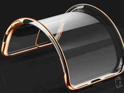 BASEUS Glitter Series Silver (stbrn) - Ochrann kryt (obal) na Apple iPhone 11 Pro Max **VPREDAJ!!