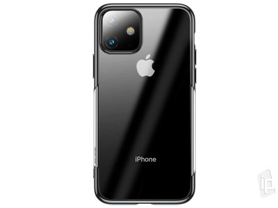 BASEUS Glitter Series Black (ern) - Ochrann kryt (obal) na Apple iPhone 11 **AKCIA!!