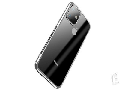BASEUS Glitter Series Silver (strieborn) - Ochrann kryt (obal) na Apple iPhone 11 **AKCIA!!