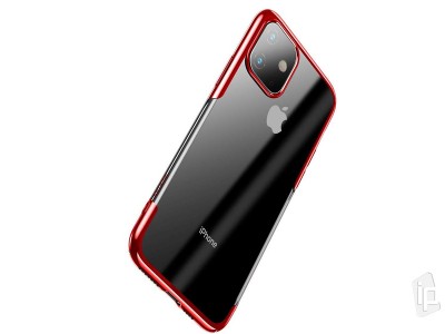 BASEUS Glitter Series Red (erven) - Ochrann kryt (obal) na Apple iPhone 11