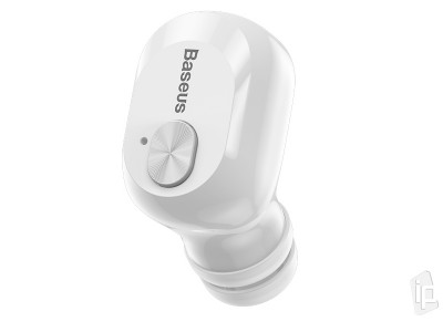 Baseus Encok W01 Wireless Earphones White (biele) - Bezdrtov Handsfree slchadl s mikrofnom