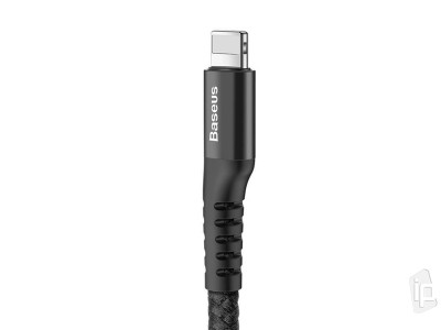 Baseus Fish Eye Spring Cable - Na�ahovac� k�bel pre zariadenia Apple (38-100 cm) **AKCIA!!