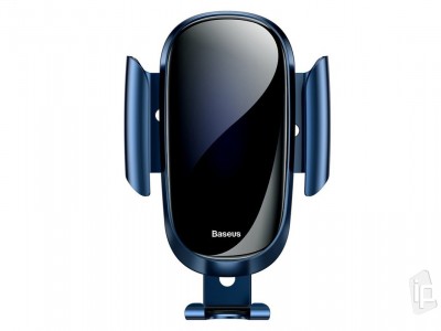Baseus Future Glass Phone Holder (modr) - driak do auta do mrieky ventiltora
