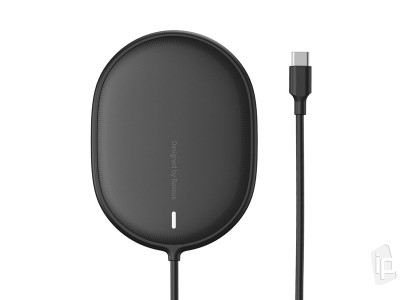 Baseus MagSafe Charger 15W – Kompaktná bezdrôtová nabíjačka pre Apple iPhone 12 mini / 12 / 12 Pro / 12 Pro Max