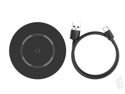 Baseus Wireless MagSafe Charger 15W QC  Bezdrtov nabjaka (kompatibiln s Apple sriou 12)