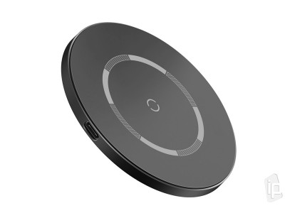 Baseus Wireless MagSafe Charger 15W QC  Bezdrtov nabjaka (kompatibiln s Apple sriou 12)