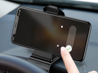 Baseus Dashboard Car Mount (ern) - Univerzln drk do auta pro telefony s uhlopkou do 7.0" **AKCIA!!