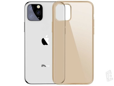 BASEUS Ultra Slim TPU (zlat) - Ochrann kryt (obal) na Apple iPhone 11 Pro