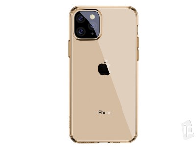 BASEUS Ultra Slim TPU (zlat) - Ochrann kryt (obal) na Apple iPhone 11 Pro