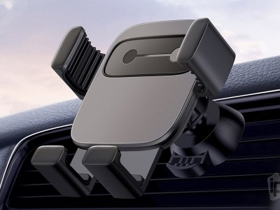 Baseus Cube Gravity Car Mount (ierno-ed) - Univerzln drk do auta do mky ventiltoru