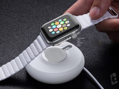 Baseus YOYO Apple Watch Wireless Charger - Bezdrtov nabjaka na Apple Smart hodinky (ierna) **AKCIA!!
