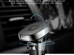 BASEUS univerz�lny magnetick� dr�iak do auta do mrie�ky ventil�tora - ko�en�