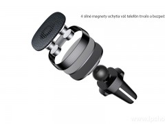 BASEUS univerz�lny magnetick� dr�iak do auta do mrie�ky ventil�tora - ko�en�