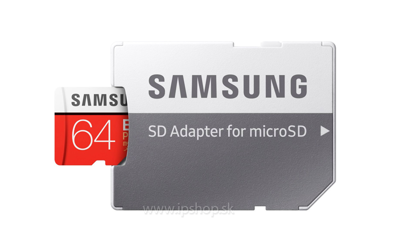 Samsung microSDHC karta Evo+ 64GB 100MB/s + adaptr