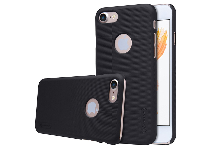 Exclusive SHIELD (čierny) - Luxusný ochranný kryt (obal) pre Apple iPhone 7