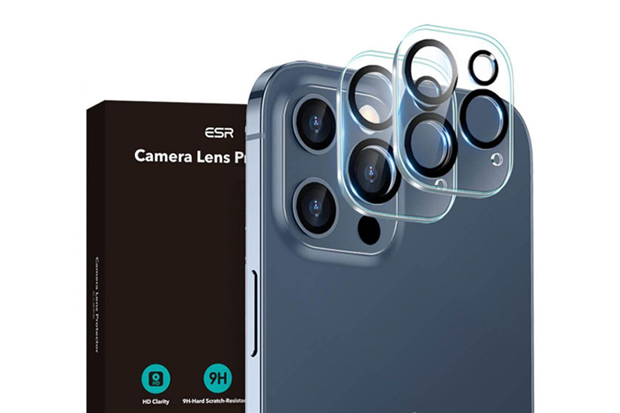 ESR – 2x Ochranné sklo na zadnú kameru pre Apple iPhone 12 Pro Max
