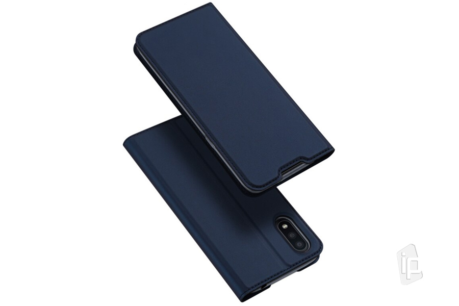 Luxusné Slim Fit puzdro (tmavomodré) pre Samsung A015F Galaxy A01