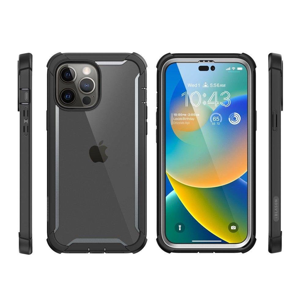 i-Blason serie Ares - Custodia per Samsung Galaxy S20 FE 5G (versione 2020), custodia antiurto robusta a doppio strato trasparente con pellicola protettiva integrata, viola