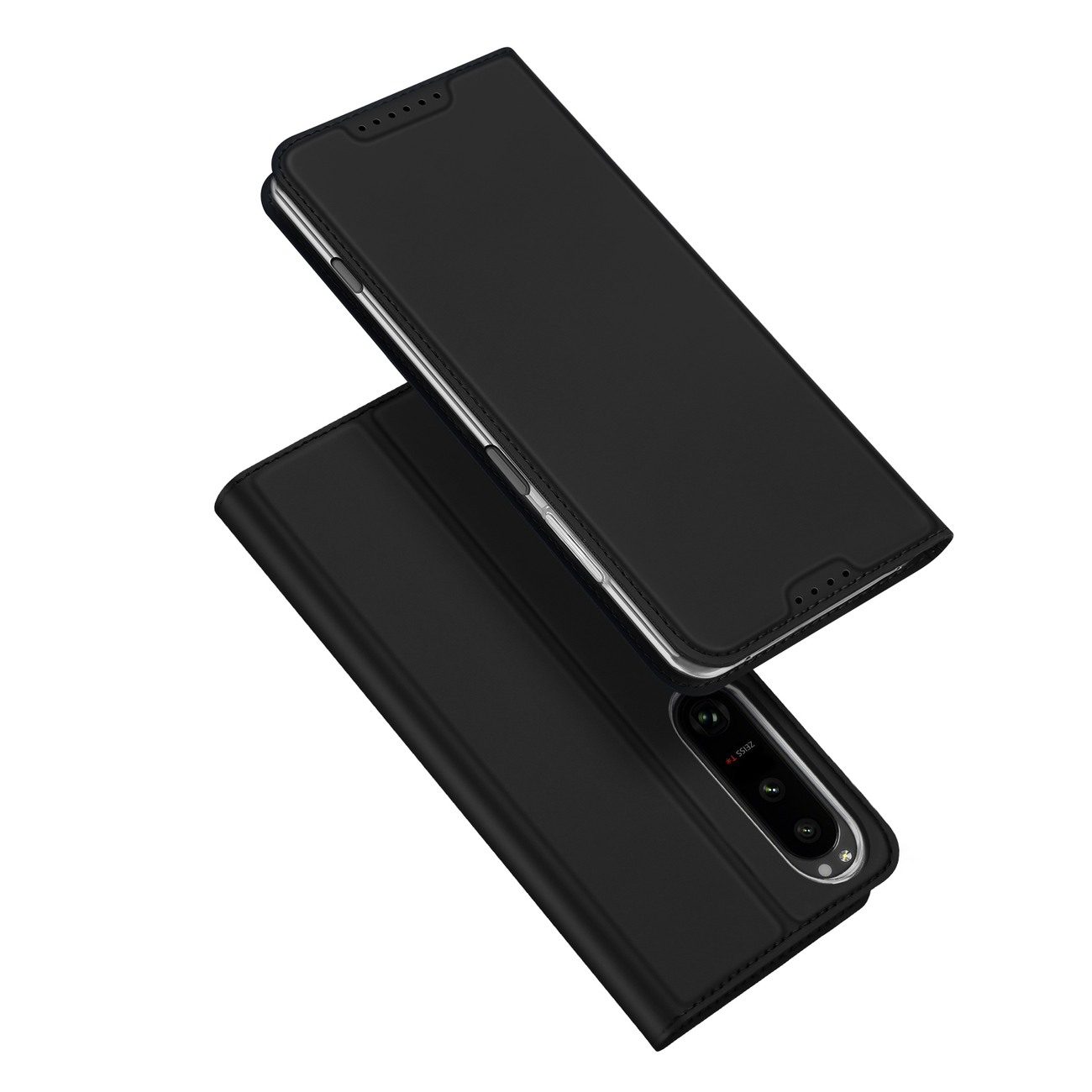 Luxusné Slim Fit puzdro pre Sony Xperia 1 V (čierna)