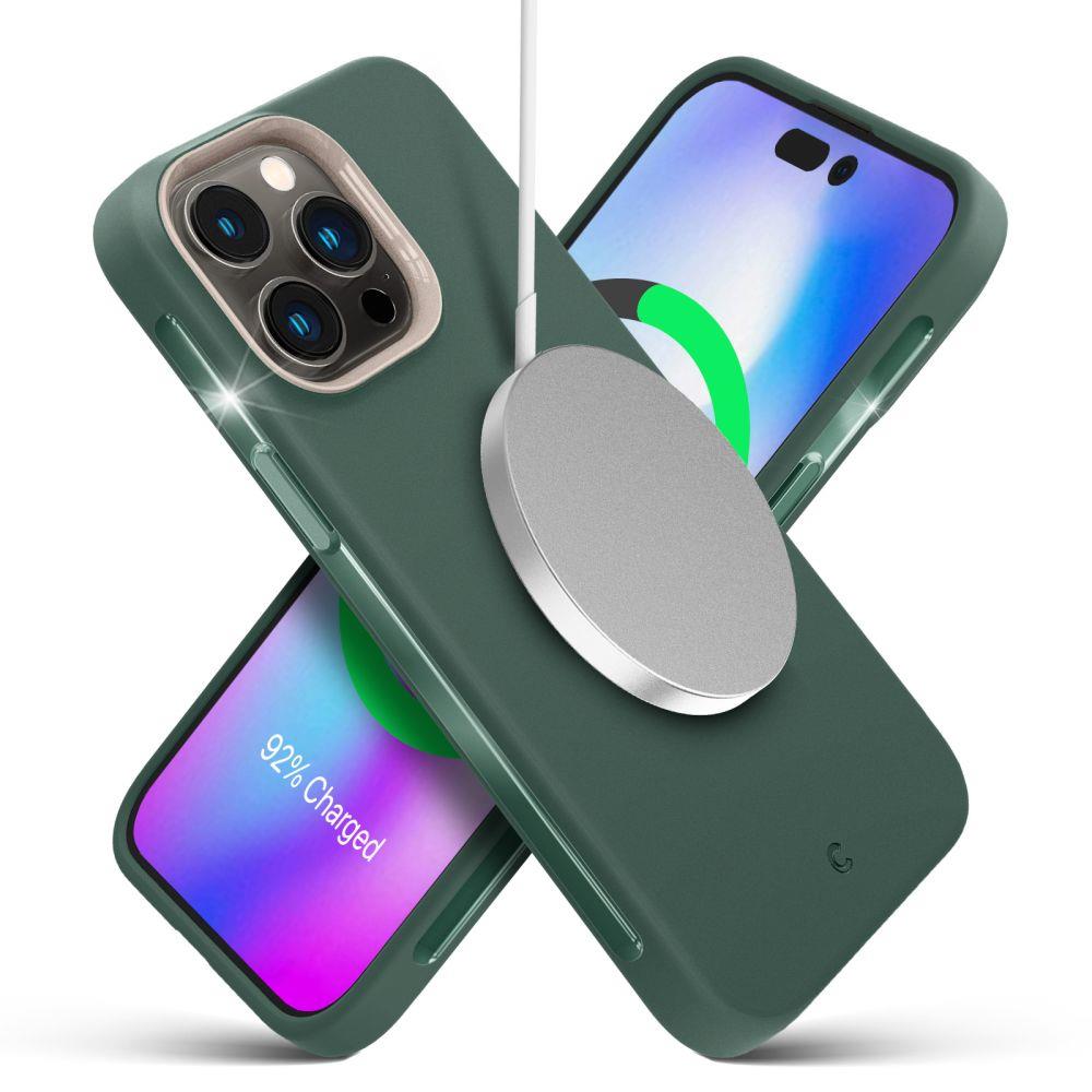 CYRILL UltraColor Mag Cover Per IPhone 14 (6,1) – Ricarica Magnetica, TPU Premium, Protezione Fotocamera, Colore Kale - 2