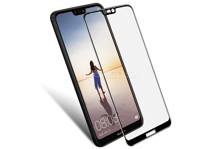 2.5D Glass - Tvrdené ochranné sklo s pokrytím celého displeja pre Huawei P20 Lite