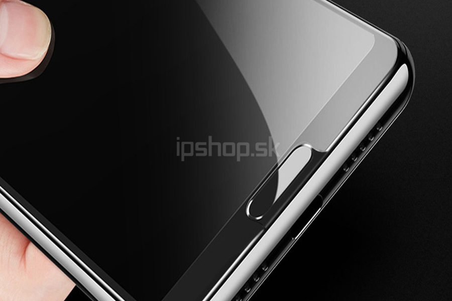 2.5D Glass - Tvrden ochrann sklo s pokrytm celho displeja pre Huawei P20 (ierne)