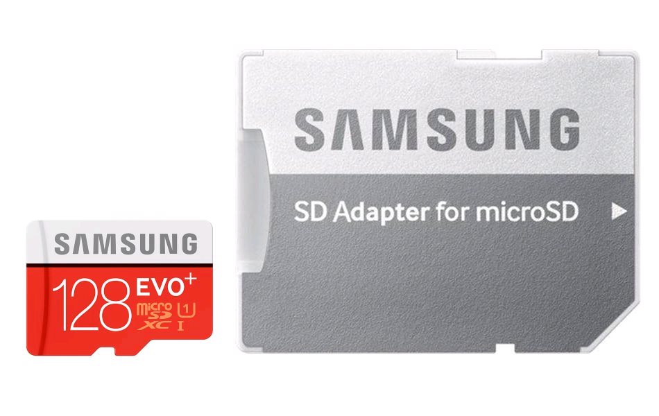 Samsung microSDXC karta Evo Plus 128GB 100MB/s Class 10 UHS-I U3 + adaptr