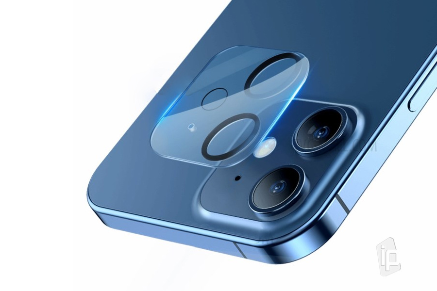 2x Baseus Full Frame Lens (priesvitný) - Ochranné sklo na kameru pre Apple iPhone 12 Mini
