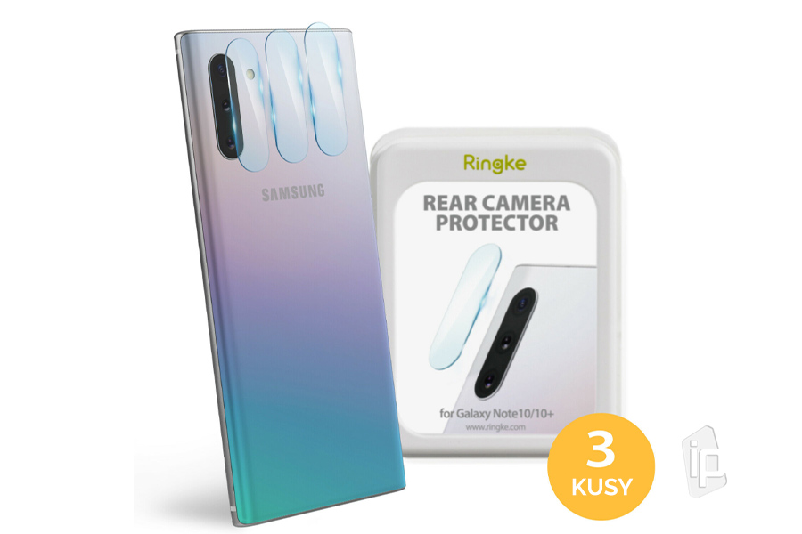 RINGKE Camera Protector - 3x Ochranné sklo na zadnú kameru pre Samsung Galaxy Note 10 / Note 10 Plus