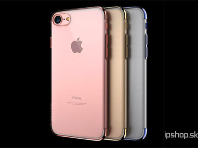 Glitter Series Gold (zlat) - Ochrann kryt (obal) na Apple iPhone 7 / iPhone 8 / iPhone SE 2020