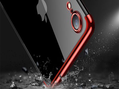 CAFELE Glitter Red (erven) - Ochrann kryt (obal) na Apple iPhone XR **AKCIA!!