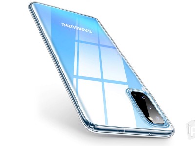 Case FortyFour No.1 Clear (ry) - Tenk ochrann obal pre Samsung Galaxy S20
