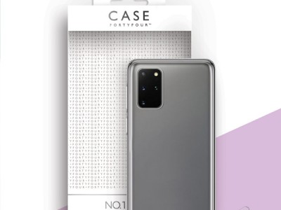 Case FortyFour No.1 Clear (ry) - Tenk ochrann obal pre Samsung Galaxy S20 Plus **AKCIA!!