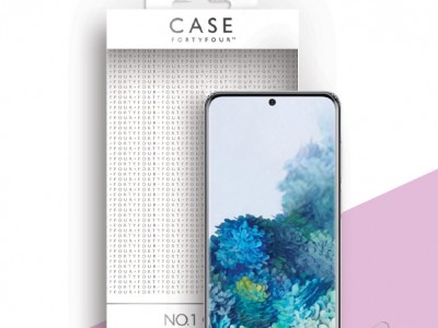Case FortyFour No.1 Clear (ir) - Tenk ochrann obal pro Samsung Galaxy S20