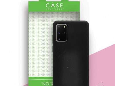 Case FortyFour No.100 Eco Friendly (ierny) - Kompostovaten ochrann obal pre Samsung Galaxy S20 Plus **AKCIA!!