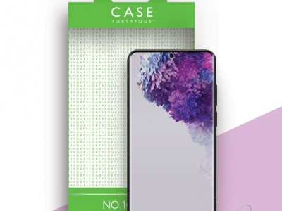 Case FortyFour No.100 Eco Friendly Case (ierny) - ekologick ochrann obal pre Samsung Galaxy S20 Ultra **AKCIA!!