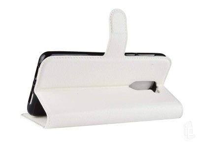 Elegance Stand Wallet White (biele) - Peaenkov puzdro na Doogee X60L