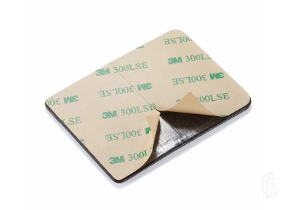 Dual Card Holder (strieborn) - Nalepovacie pouzdro na karty