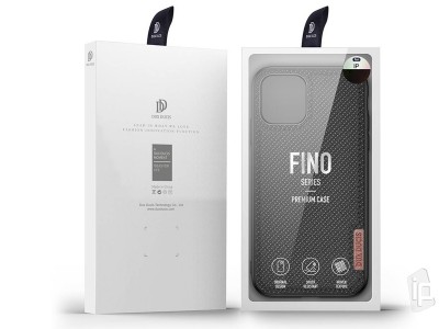 Fino Nylon Shield (�ed�) - Ochrann� kryt (obal) pre Apple iPhone 11