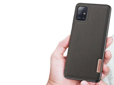 Fino Nylon Shield (khaki zelen) - Ochrann kryt (obal) pre Samsung Galaxy A51